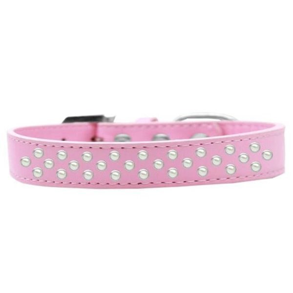 Sprinkles Pearls Dog CollarLight Pink Size 14